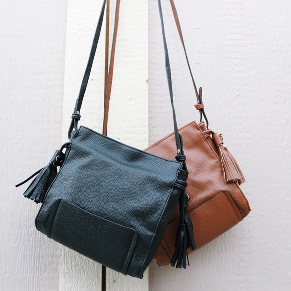 Tassel Crossbody Bag - Desert brown - Picture 4 of 4